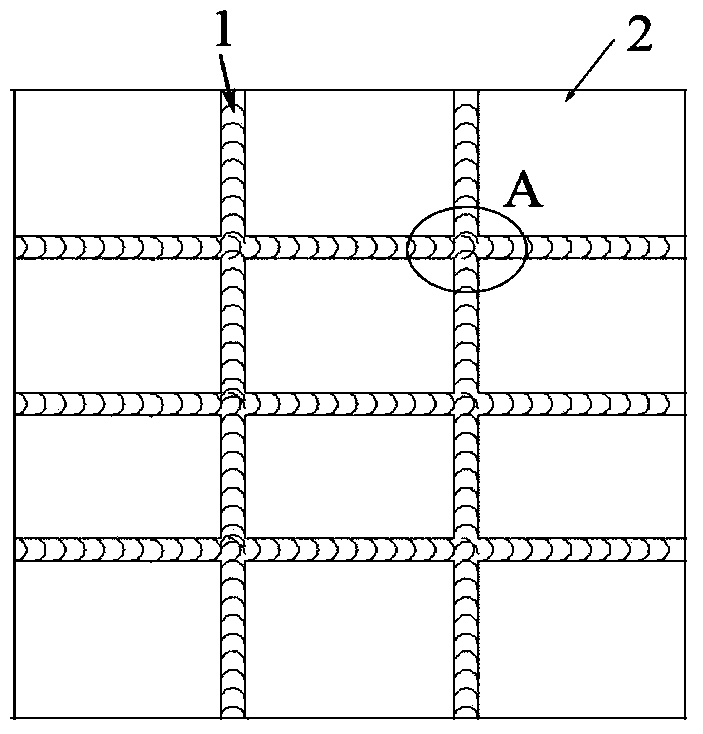 Rapid manufacturing method used for outer storing box gridding wallboard of aerospace craft