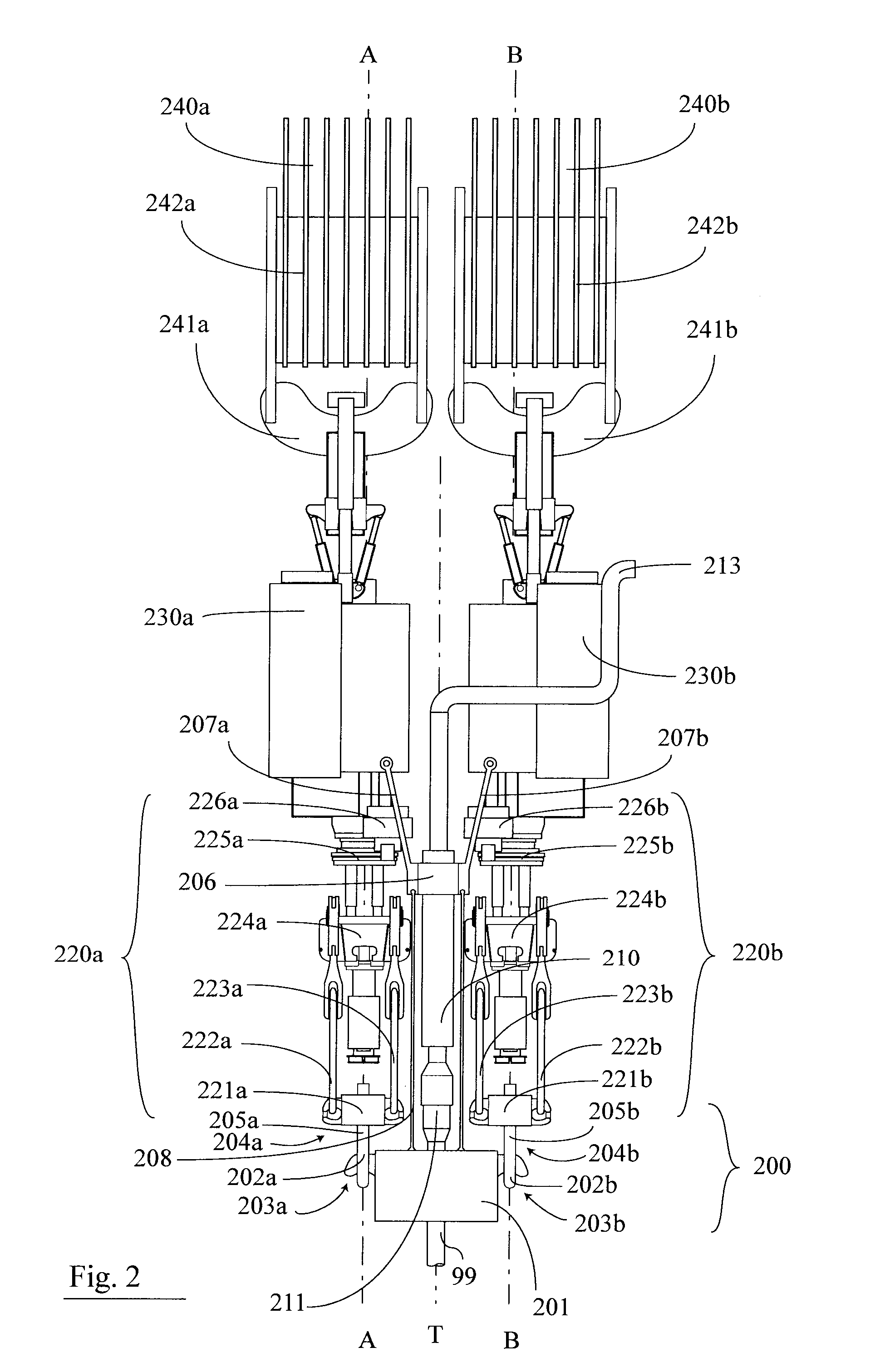 Dual activity off-shore drilling rig