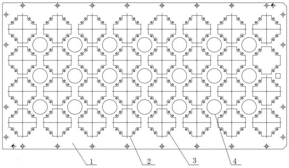 Structure for preventing warping of single carrier