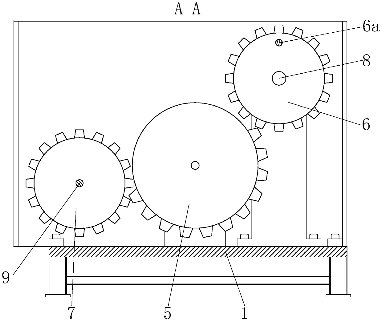 Multi-layer medical paper automatic cutting device