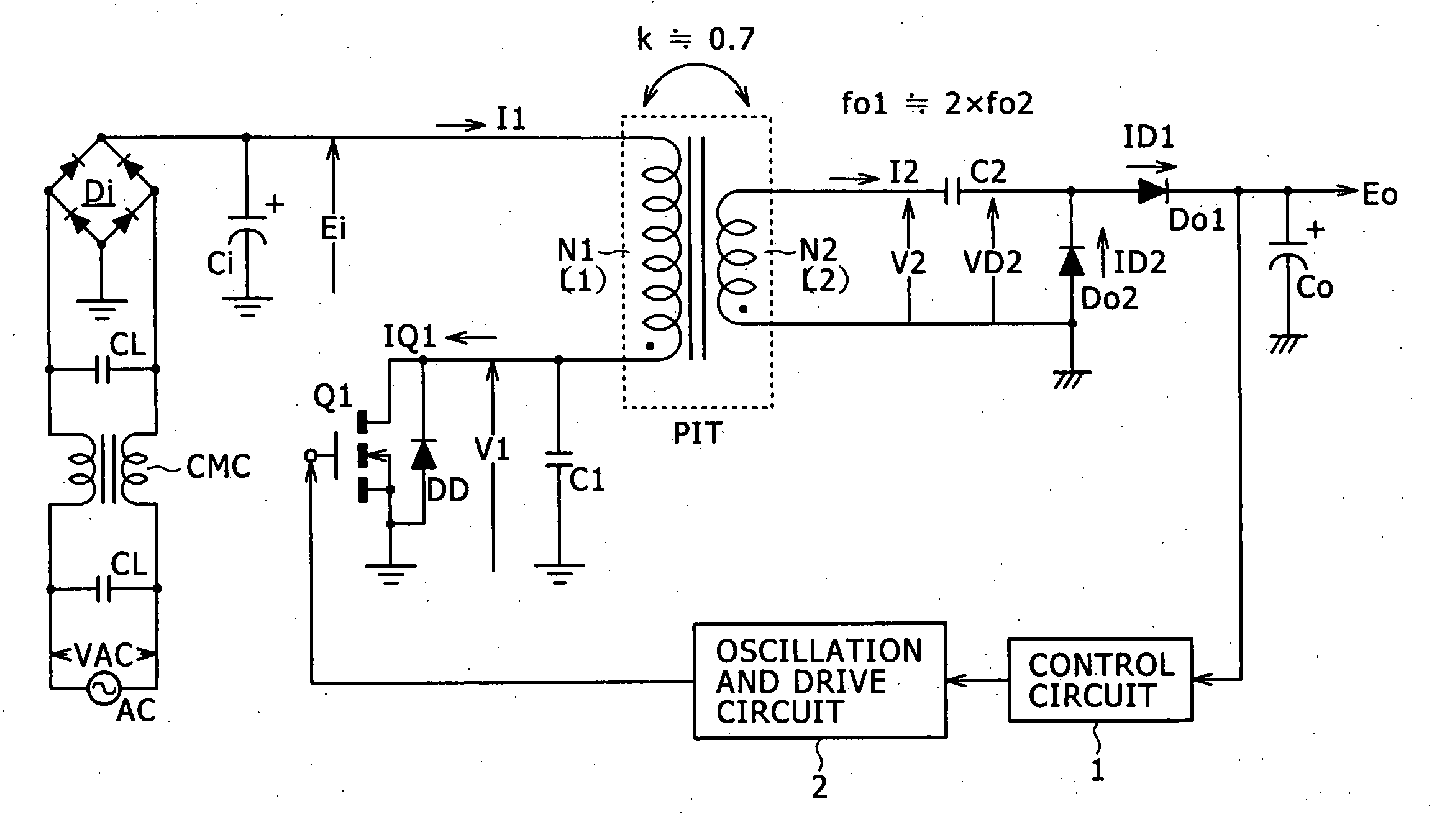 Switching power supply circuit