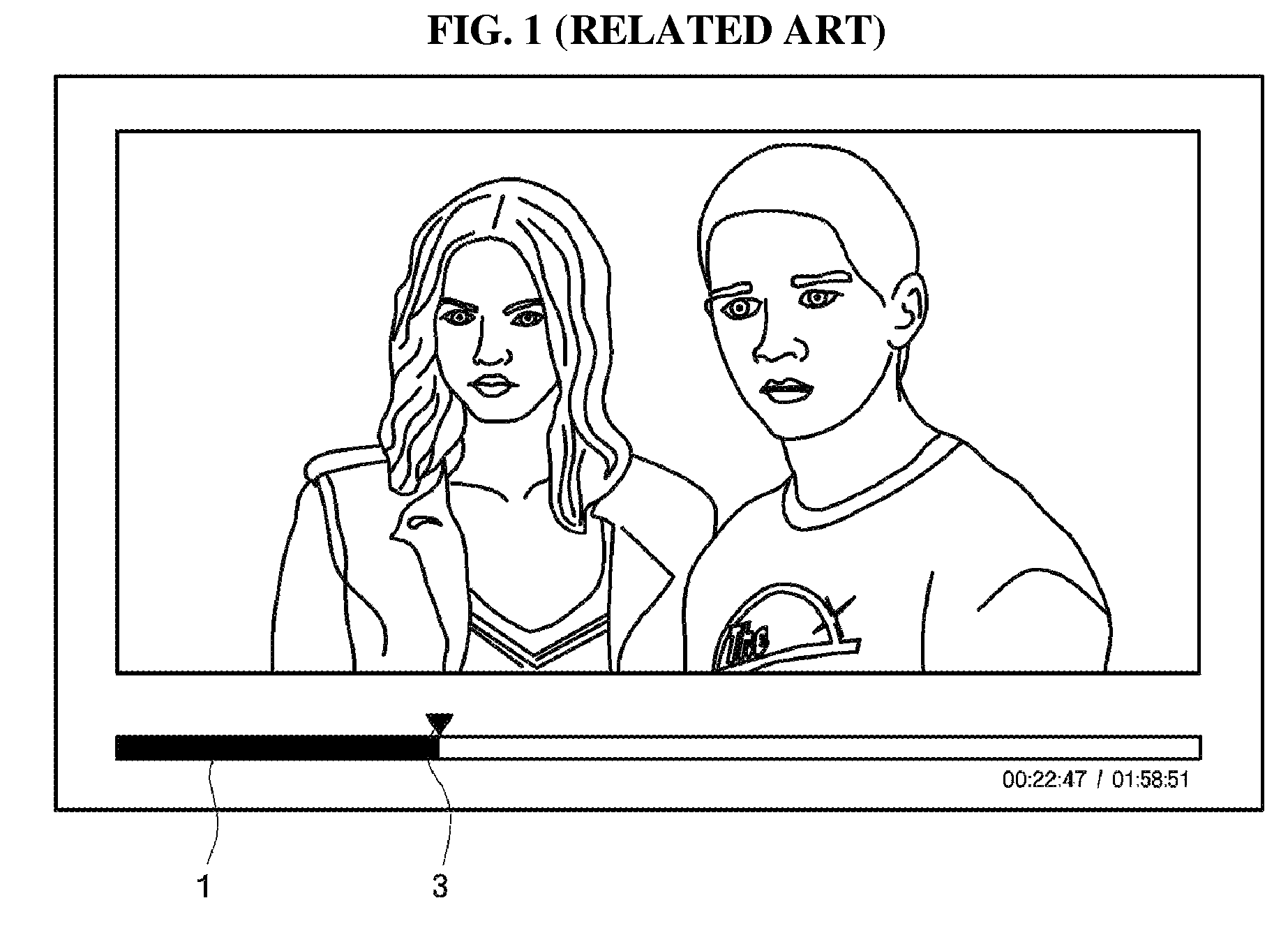 Image display apparatus and method of controlling the same via progress bars