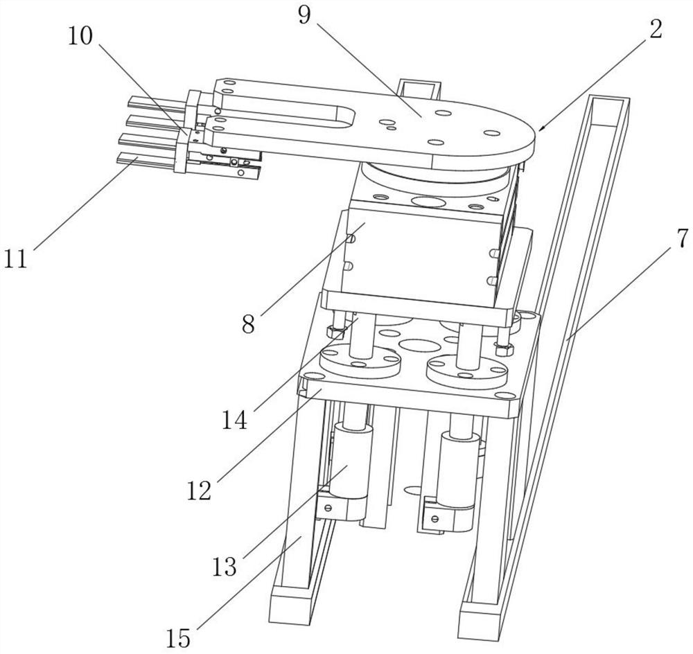 A rotary robot welding jig and its working method