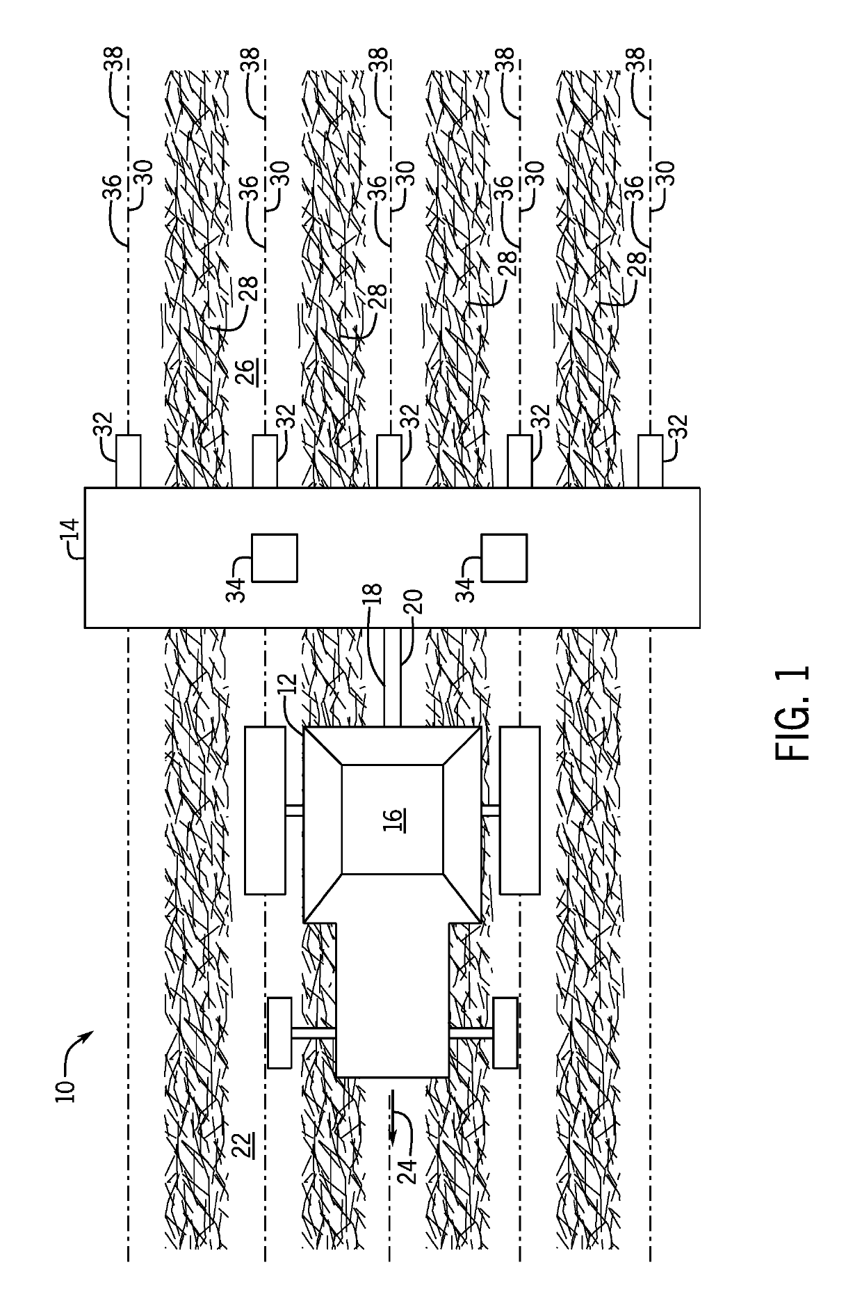 System and method for strip till implement guidance monitoring and adjustment