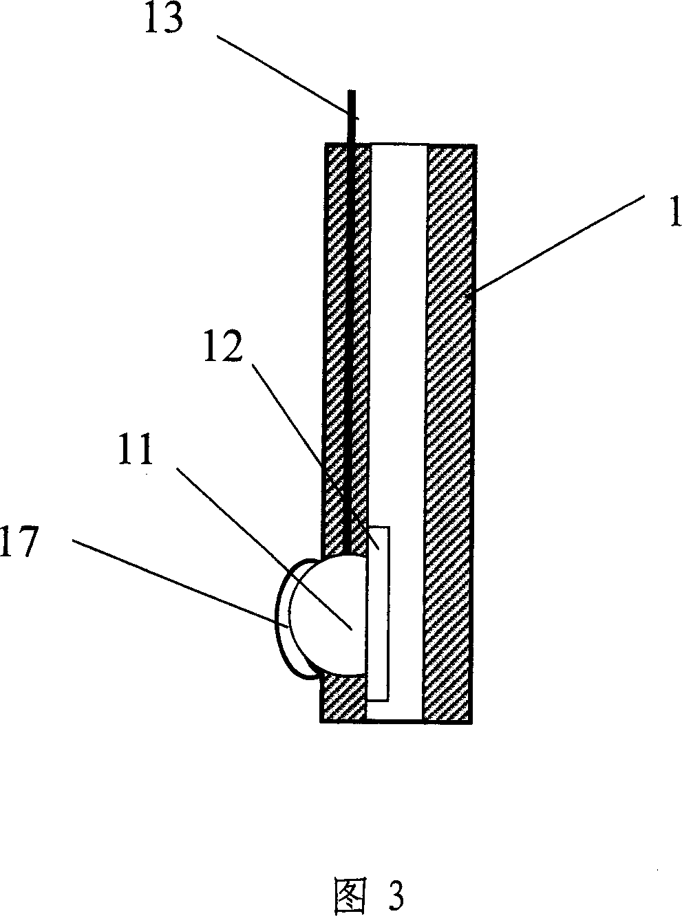 Dimesize non-traumatic monitoring system of pressure and temperature for internal envirnoment or bronchia