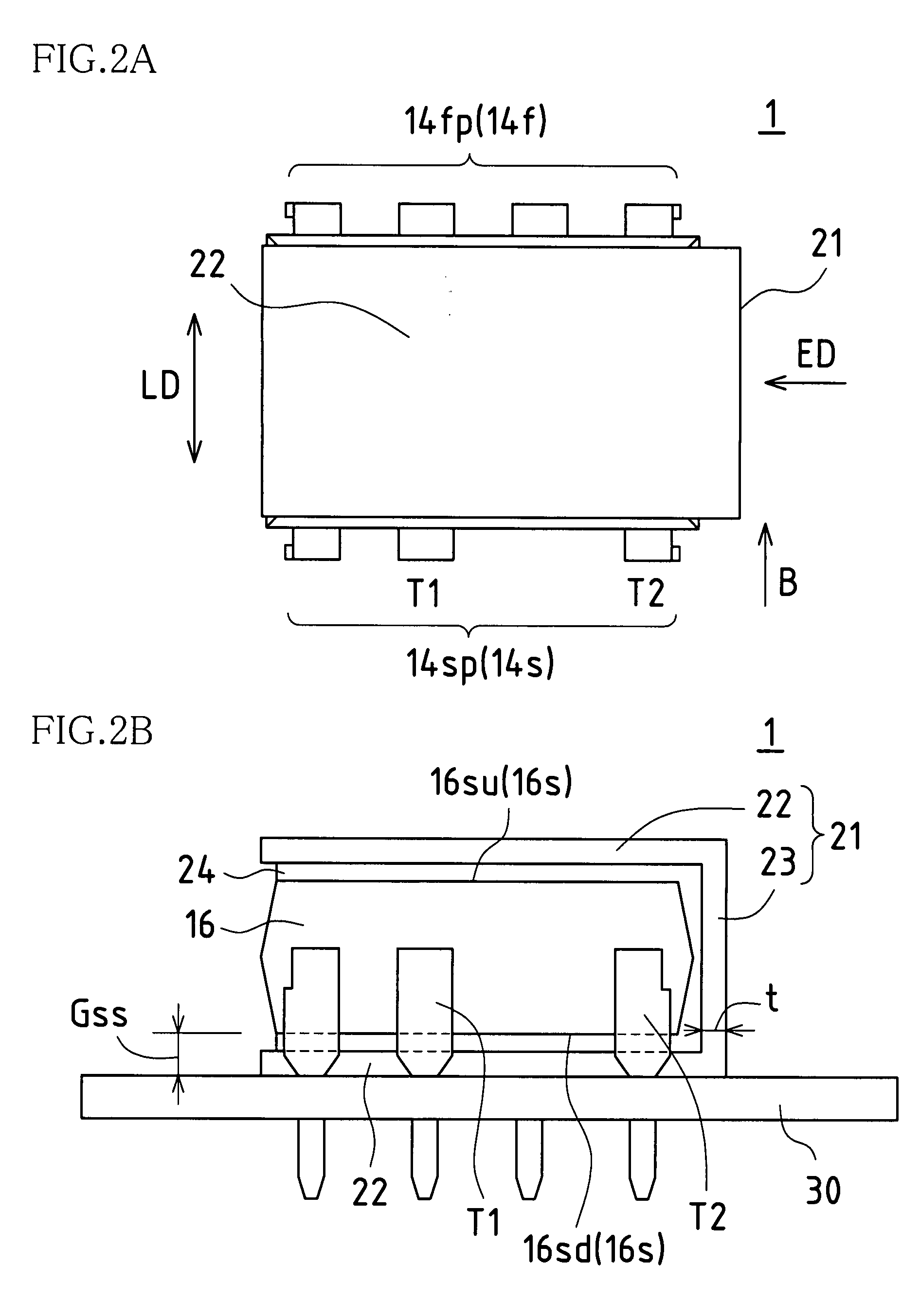 Optically coupled semiconductor device and electronic device