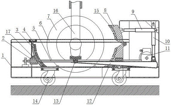 Aircraft landing gear failure emergency runway rescue device