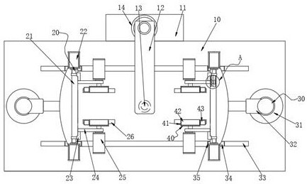 Welding device with workpiece multi-angle adjusting function for robot machining