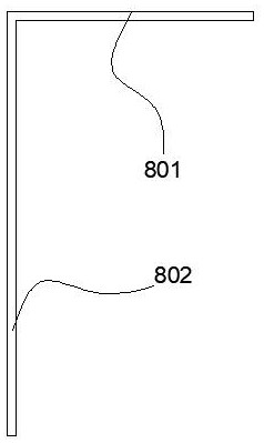 Suspended ceiling structure with small top surface mounting space and mounting method thereof