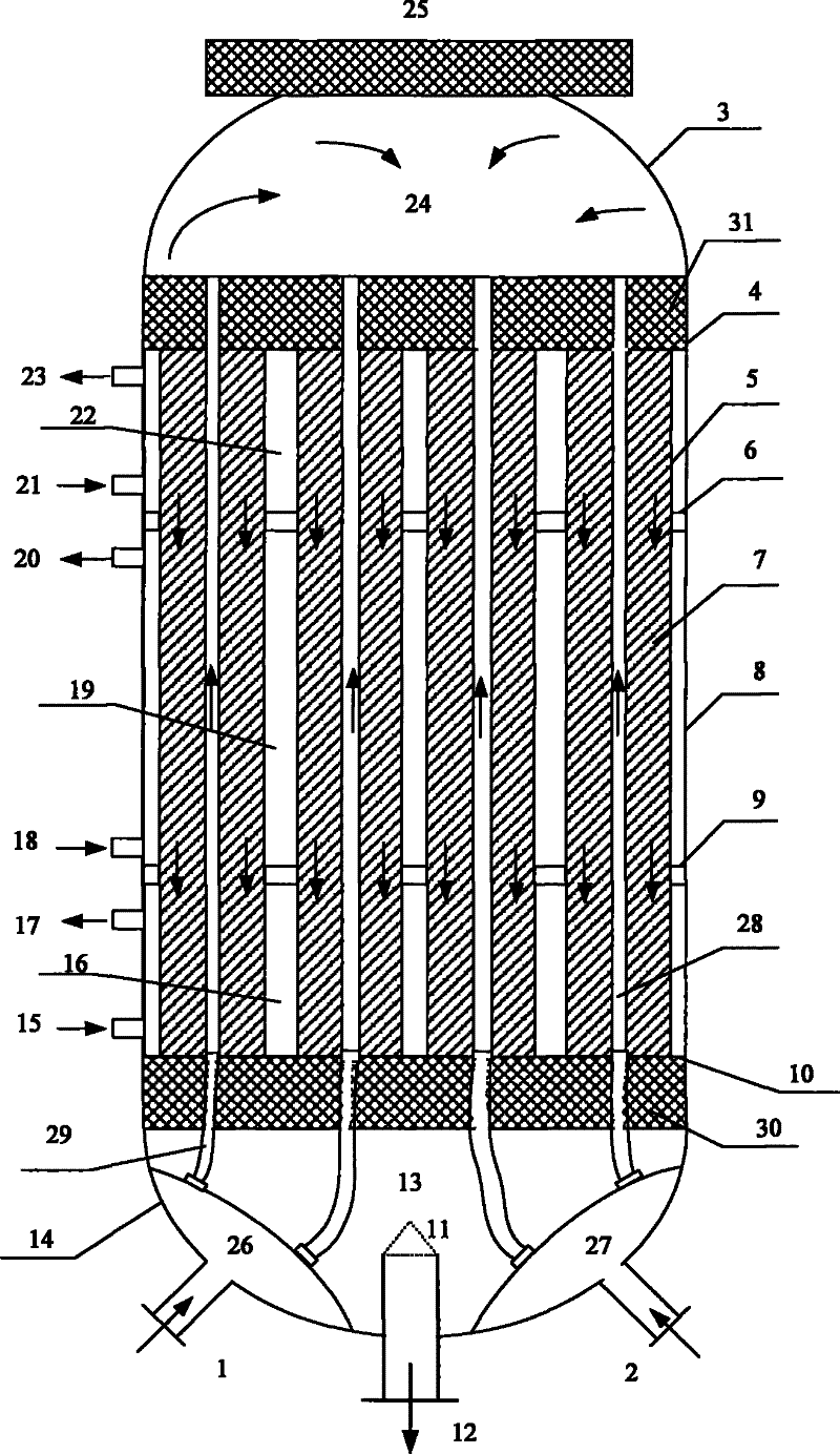 Method for producing oxalate through catalytic coupling reaction of carbon monoxide