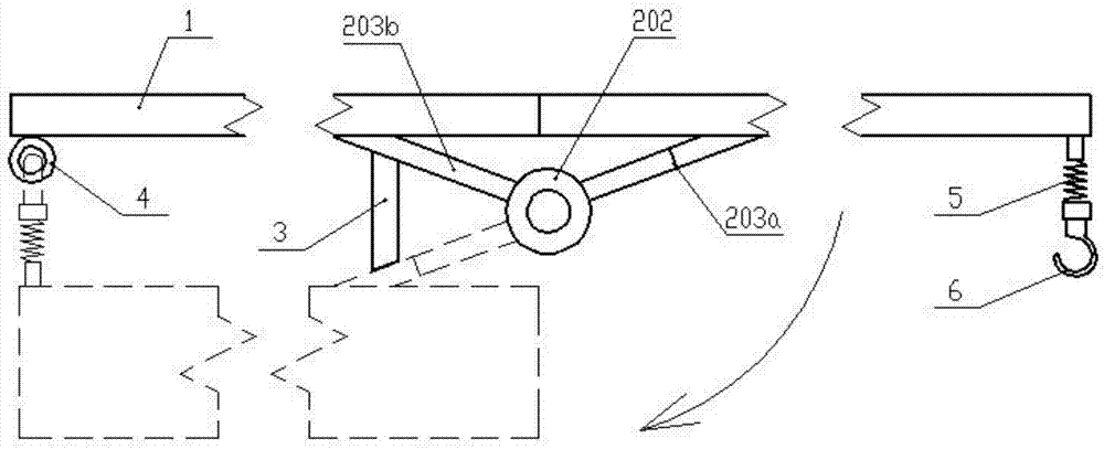 Logistics conveying separation system