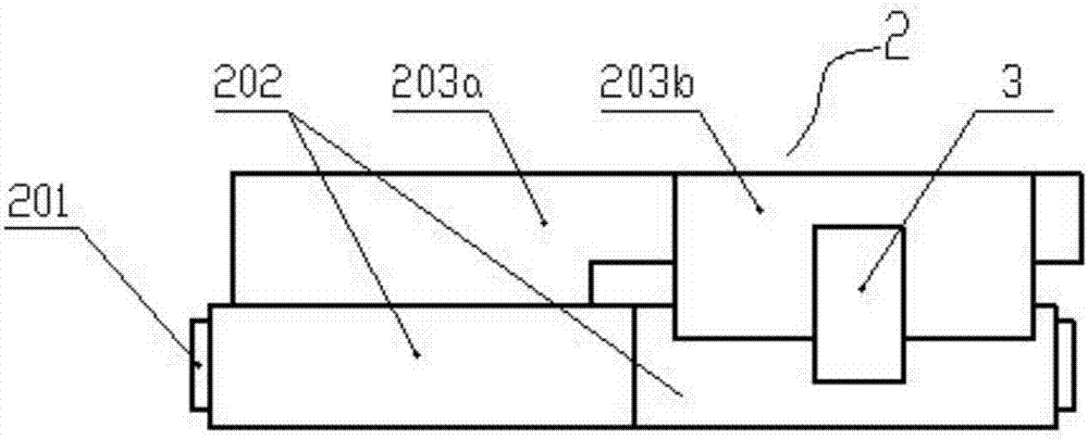 Logistics conveying separation system