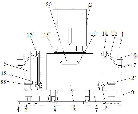 Freeze-dried food slitting device conveniently used by user