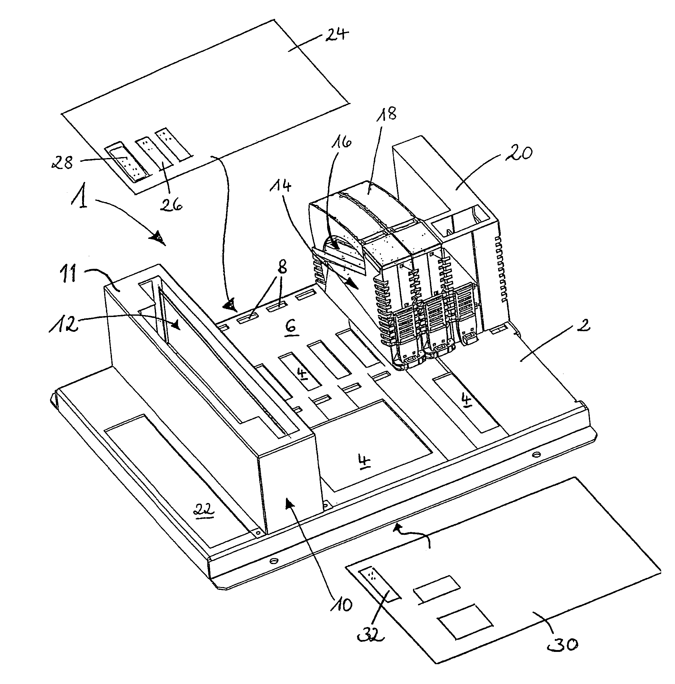 Process board with modular SPC integration and expansion