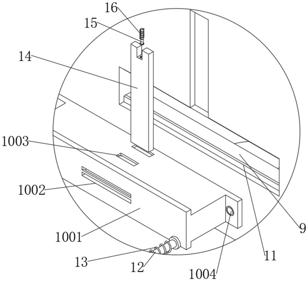 Device for testing high and low temperature resistance of integrated circuit