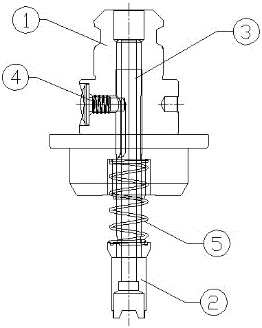 A kind of manufacturing method of led series smt suction nozzle