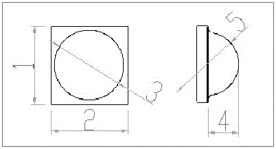 A kind of manufacturing method of led series smt suction nozzle