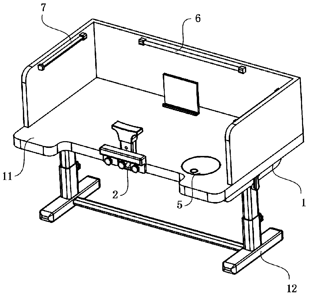 Multifunctional desk