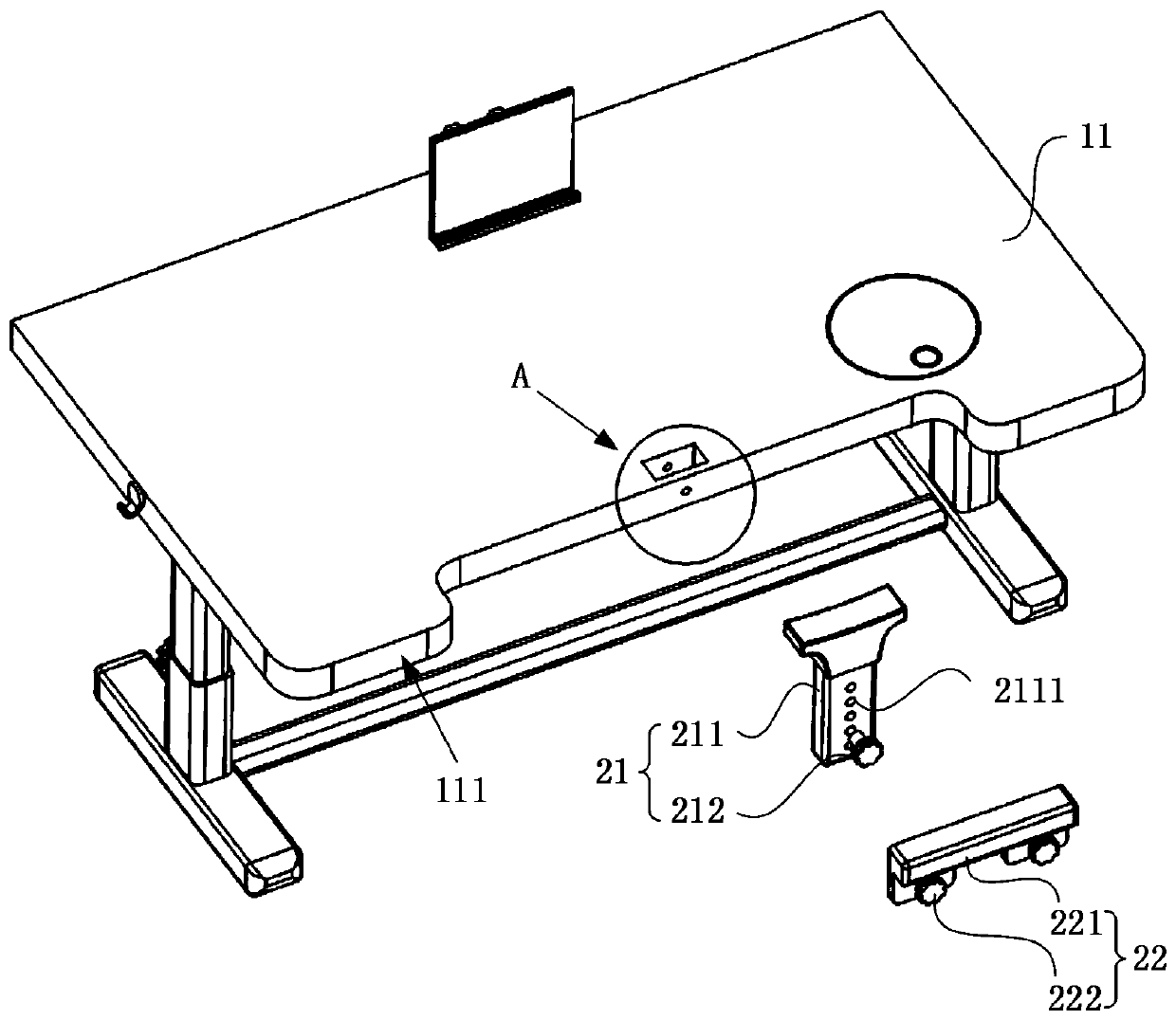 Multifunctional desk