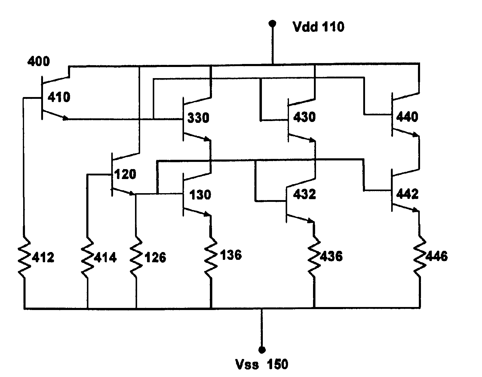 Radiation tolerant electrostatic discharge protection networks