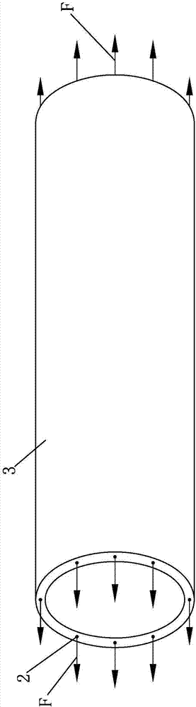 Dynamic stiffness active compensation method of thin-wall cylinder shell