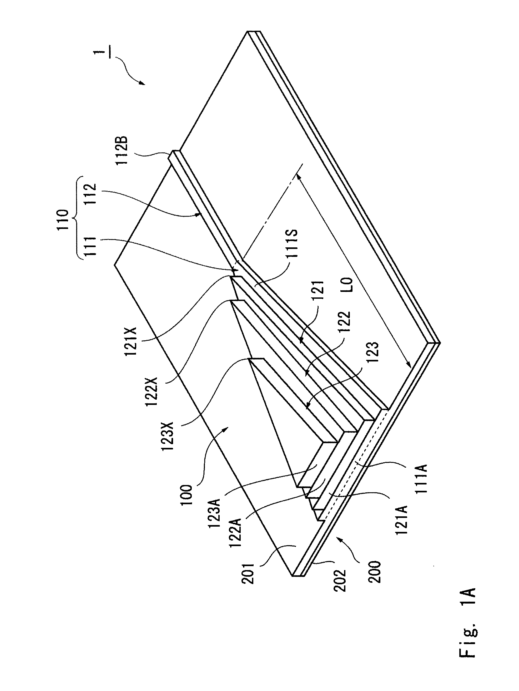 Optical waveguide structure and optical waveguide device