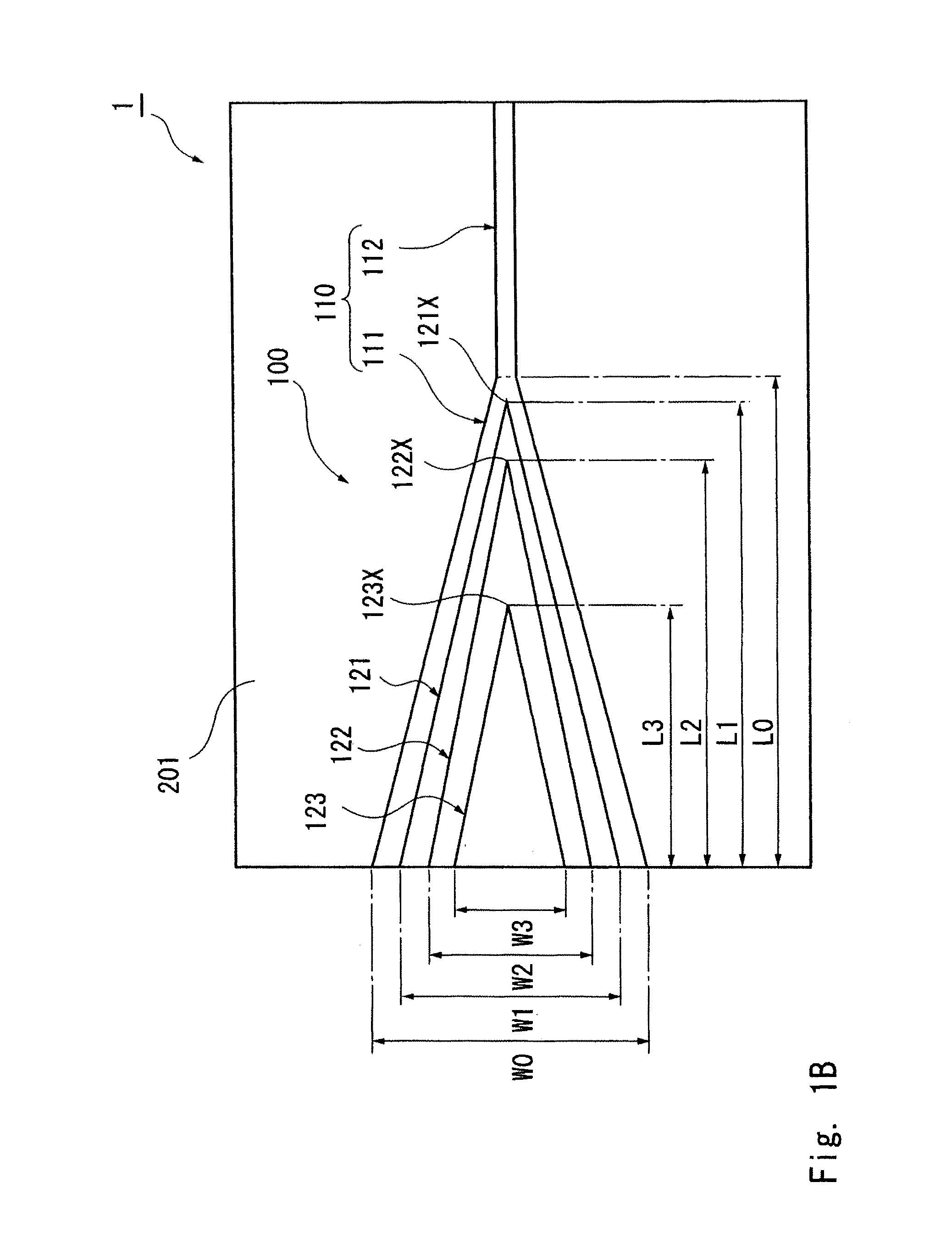 Optical waveguide structure and optical waveguide device