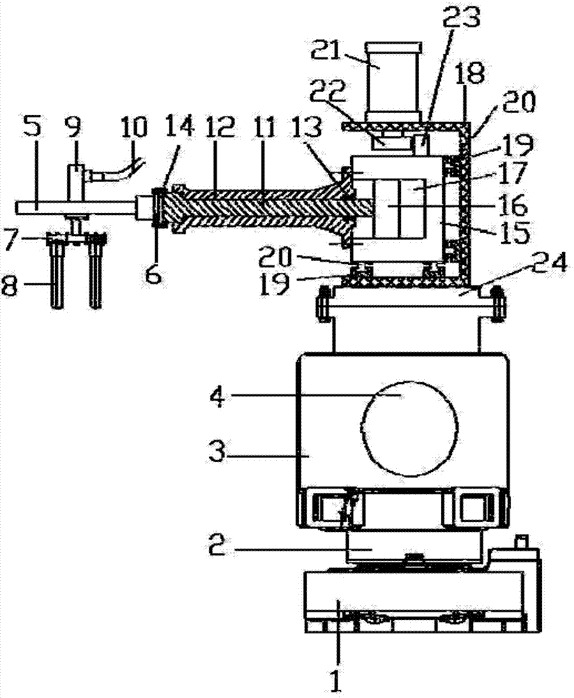 Workpiece picking robot