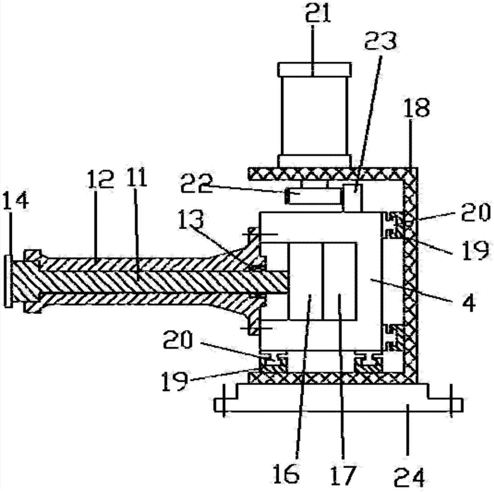 Workpiece picking robot