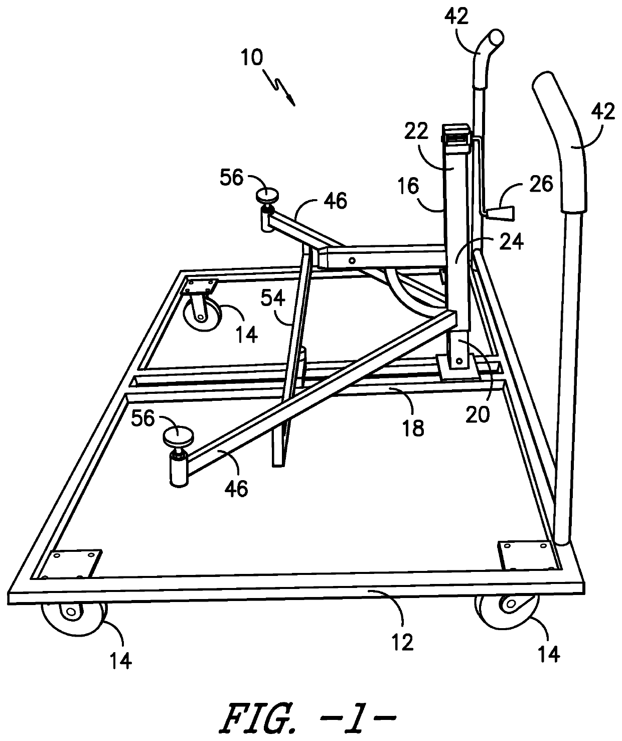 Utility Cart with Trailer Hitch Assembly