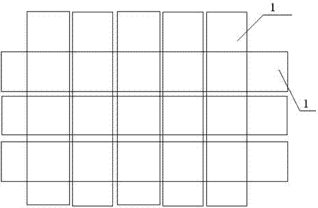 Composite material of mixed and knitted chemical fibers and natural veneers and preparation method of composite material