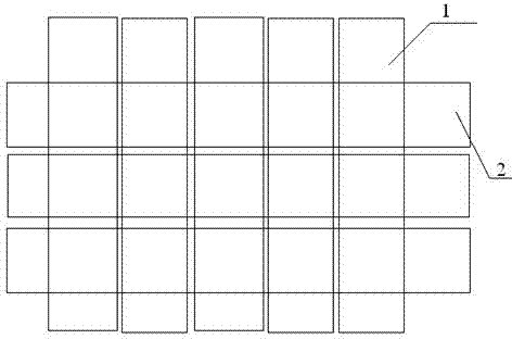 Composite material of mixed and knitted chemical fibers and natural veneers and preparation method of composite material