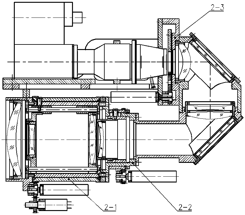 Mid-wave infrared turntable optical lens and control method thereof