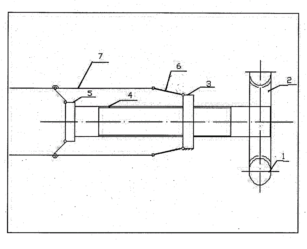 Hand-operated expansion type rescue device