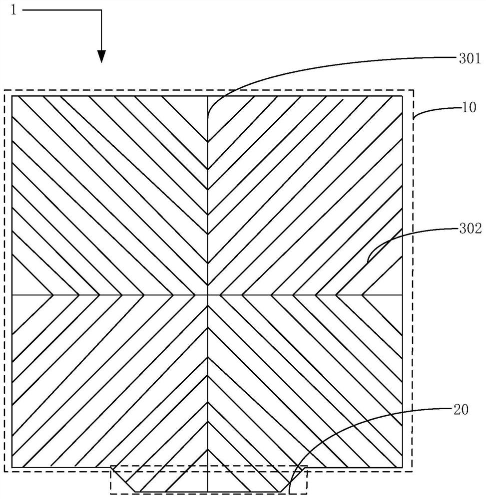 Sub-pixel structure and display panel