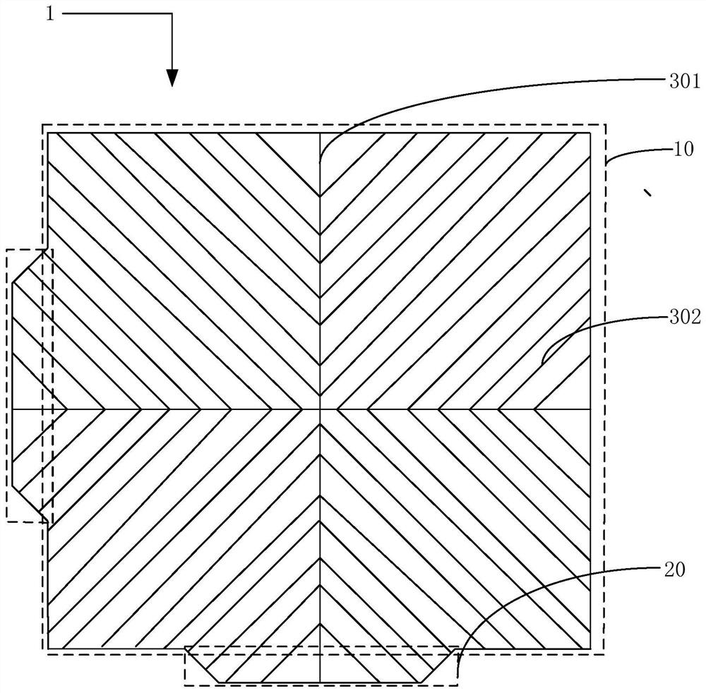 Sub-pixel structure and display panel