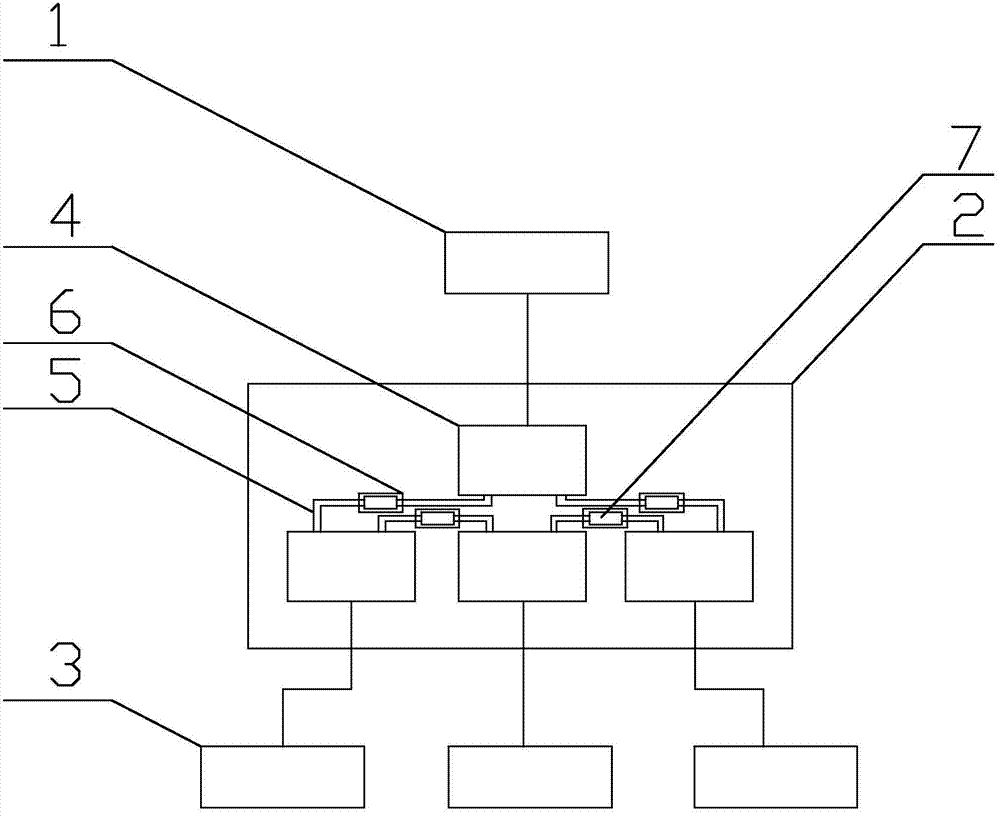 Dual-optical fiber long-distance looped high-efficiency optical fiber monitoring system