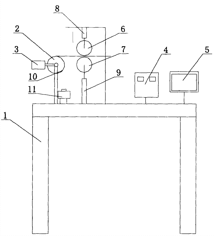 Unreeling device for manufacturing bamboo paper