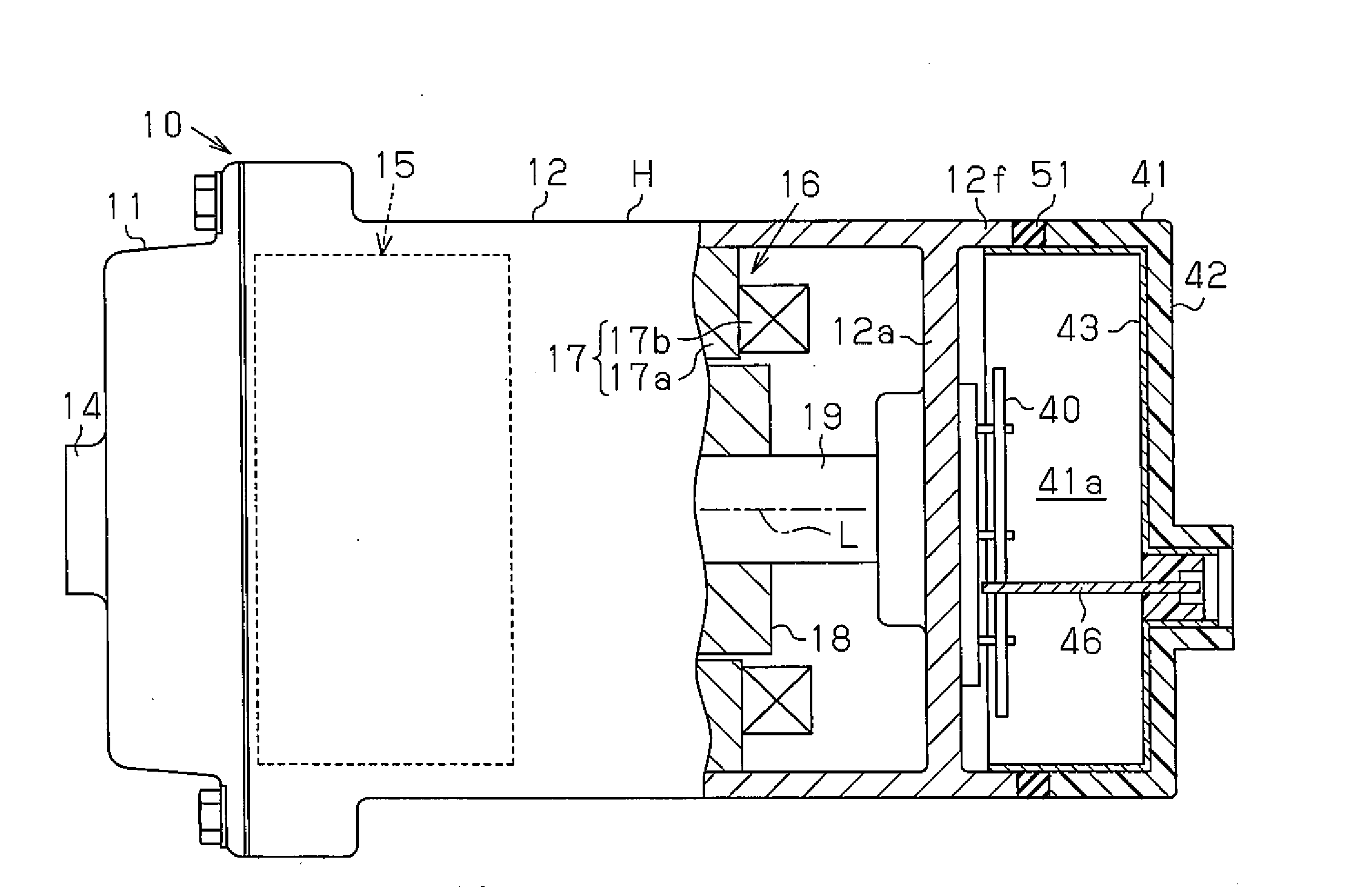 Motor-driven compressor