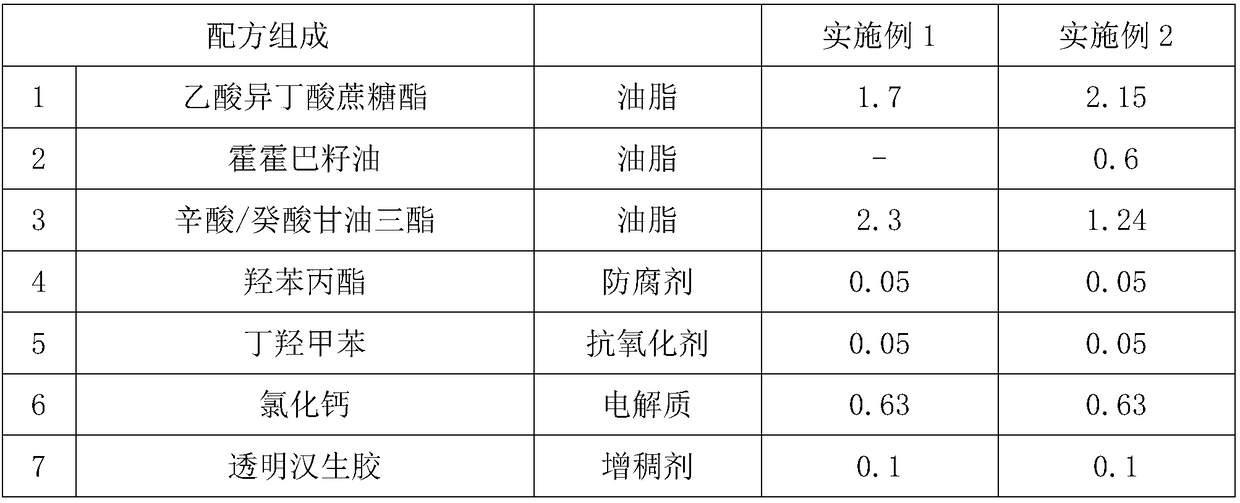 Suspended oil bead toning lotion containing sucrose acetate isobutyrate and preparation method thereof