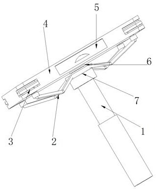 Corner protection device for lifting mat surface of tatami