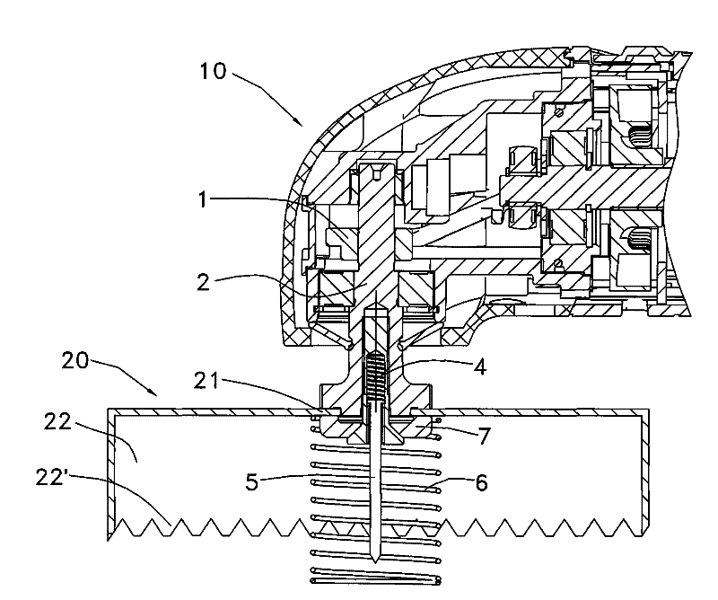 Tapper used for oscillation tool