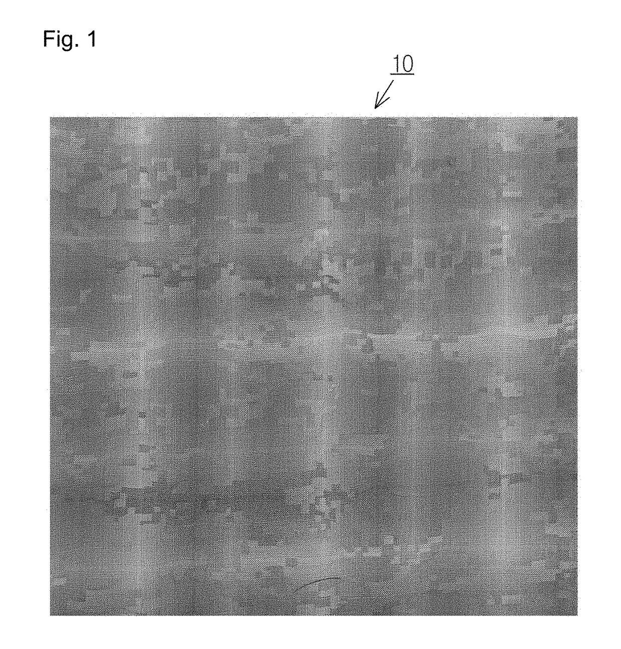 Camouflage clothing woven using dyed threads and jacquard weaving machine and method of weaving the same