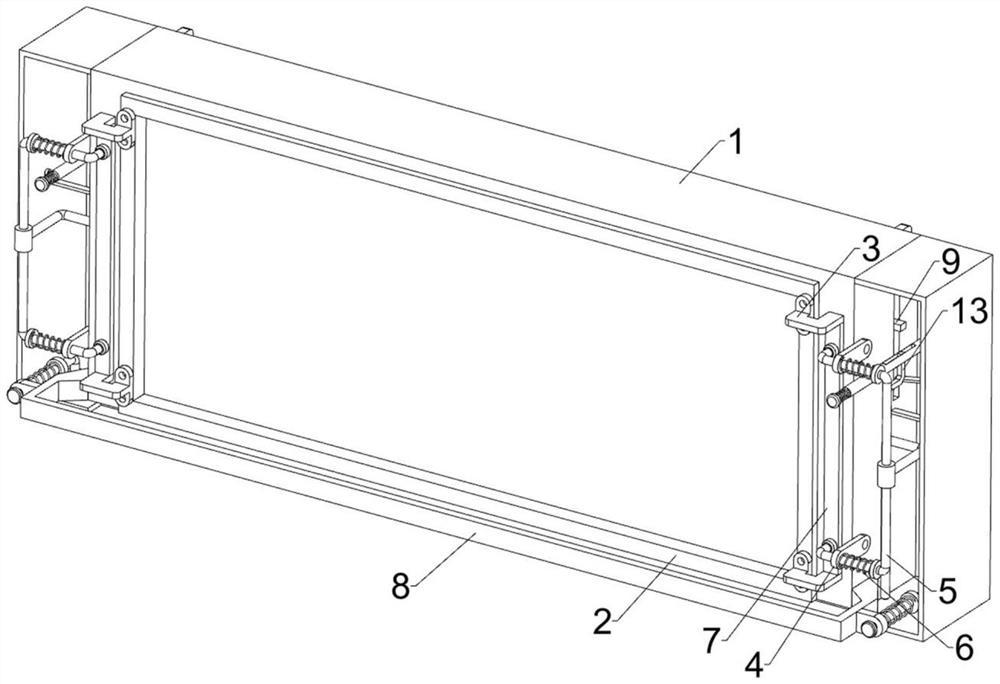 Green building energy-saving wall