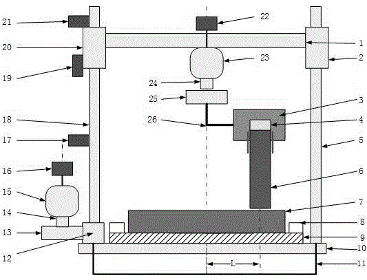 Special grinding device for detecting ink amount of ink stone