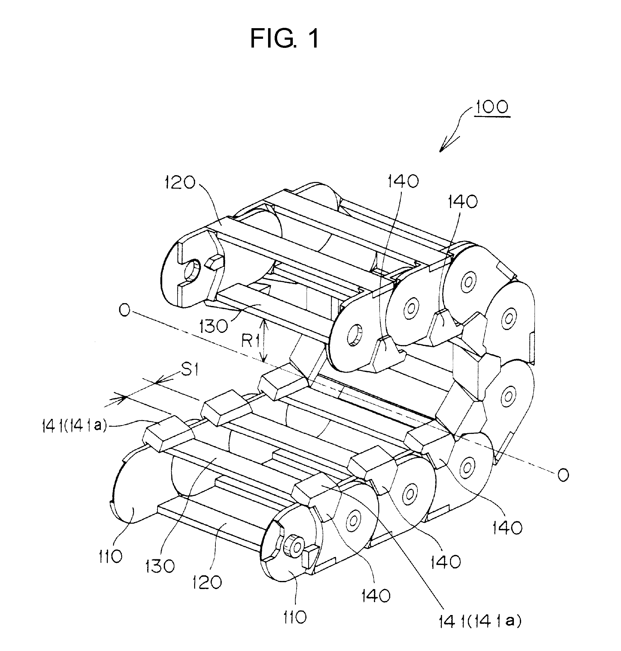 Cable or the like protecting and guiding device