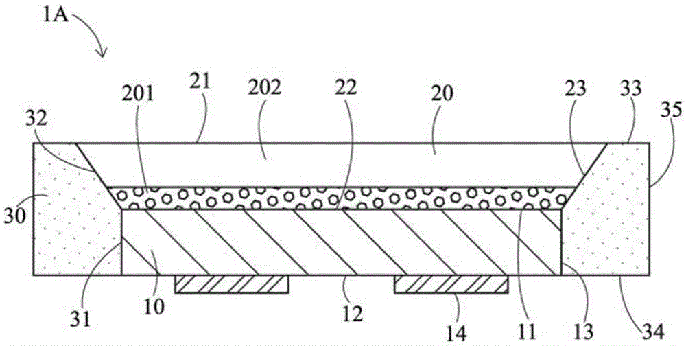 Light Emitting Device With Beveled Reflector And Manufacturing Method Of The Same