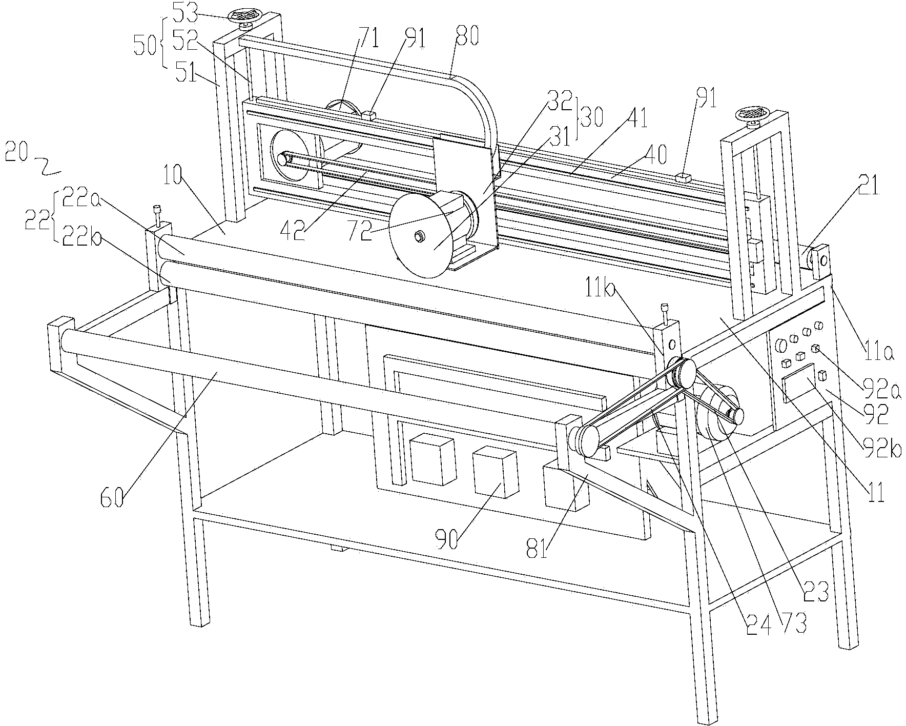 Cutting tool used for cutting sponge