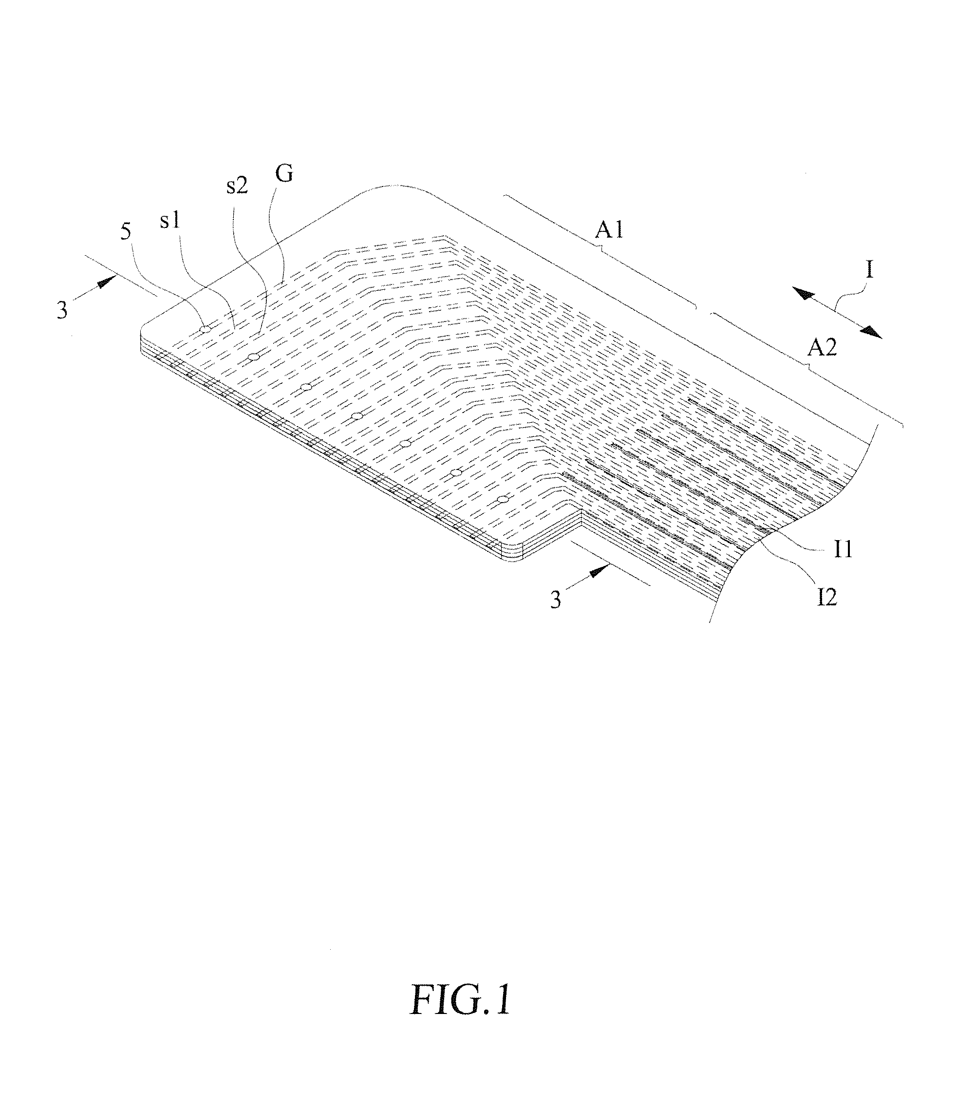 Attenuation reduction grounding structure for differential-mode signal transmission lines of flexible circuit board