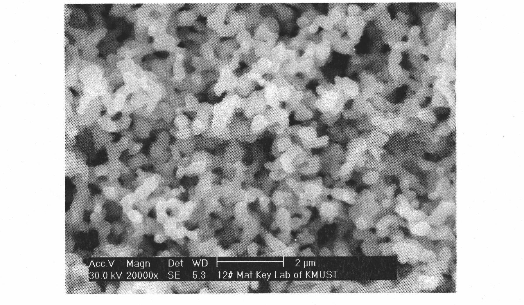 Method for preparing superfine cobalt powder in close-packed hexagonal structure or face-centered cubic structure by hydrogen reduction